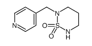 2-(pyridin-4-ylmethyl)-1,2,6-thiadiazinane 1,1-dioxide结构式