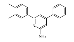 6-(3,4-dimethylphenyl)-4-phenylpyridin-2-amine结构式