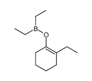 diethyl-(2-ethylcyclohexen-1-yl)oxyborane Structure