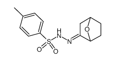 7-oxabicyclo<2.2.1>heptan-2-one p-toluenesulfonylhydrazone结构式