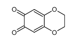 2,3-dihydrobenzo[1,4]dioxin-6,7-dione Structure