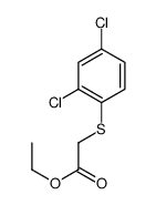 ethyl 2-(2,4-dichlorophenyl)sulfanylacetate structure