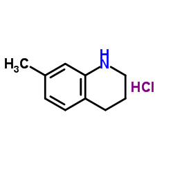 7-Methyl-1,2,3,4-tetrahydroquinoline hydrochloride structure