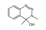 1,2,3-Benzotriazin-4-ol, 3,4-dihydro-3,4-dimethyl Structure