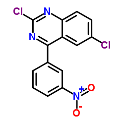 2,6-Dichloro-4-(3-nitrophenyl)quinazoline Structure
