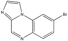 8-bromoimidazo[1,2-a]quinoxaline结构式