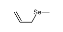 3-methylselanylprop-1-ene Structure
