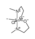bis(β-dimethylaminoethoxy)methylchlorotin(IV) Structure