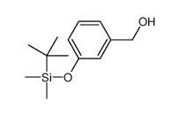 [3-[tert-butyl(dimethyl)silyl]oxyphenyl]methanol Structure