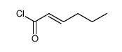 (E)-2-hexenoyl chloride结构式