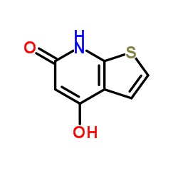 4-羟基噻吩[2,3-b]吡啶-6(7H)-酮结构式