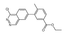 ethyl 3-(1-chlorophthalazin-6-yl)-4-methylbenzoate Structure