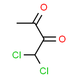 2,3-Butanedione,1,1-dichloro- Structure