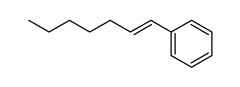 (E)-hept-1-en-1-ylbenzene结构式
