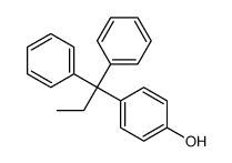 4-(1,1-diphenylpropyl)phenol结构式