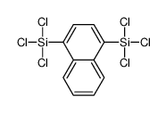 trichloro-(4-trichlorosilylnaphthalen-1-yl)silane Structure