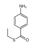 S-ethyl 4-aminobenzenecarbothioate结构式