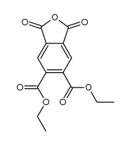diethyl 1,3-dioxo-1,3-dihydroisobenzofuran-5,6-dicarboxylate Structure