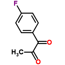 1-(4-FLUORO-PHENYL)-PROPANE-1,2-DIONE Structure