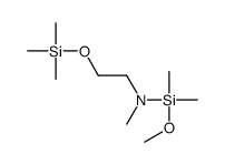 N-[methoxy(dimethyl)silyl]-N-methyl-2-trimethylsilyloxyethanamine Structure