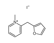 1-Methyl-2-(2-furylmethyl)pyridinium iodide Structure