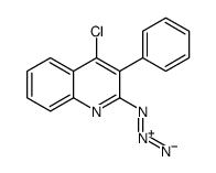 2-azido-4-chloro-3-phenylquinoline结构式