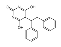 5-(1,2-diphenylethyl)-1,3-diazinane-2,4,6-trione结构式