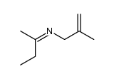 sec-butylidene-methallyl-amine结构式