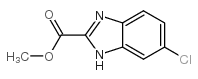 methyl 6-chloro-1H-benzimidazole-2-carboxylate Structure