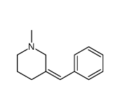 (3E)-3-benzylidene-1-methylpiperidine Structure