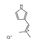 isopropylidene-(1H-pyrrol-3-yl)-ammonium chloride Structure