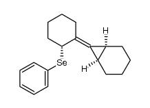 7-(2-Phenylselenocyclohexylidene)bicyclo[4.1.0]heptane结构式