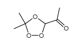 Ethanone, 1-(5,5-dimethyl-1,2,4-trioxolan-3-yl)- (9CI)结构式