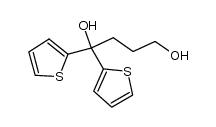 1,1-di(thiophen-2-yl)butane-1,4-diol Structure