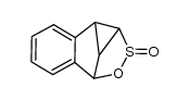2a,2b,6b,6c-Tetrahydro-1-oxa-2-thiabenzo[a]cyclopropa[cd]pentalene 2-Oxide结构式