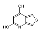 THIENO[3,4-B]PYRIDINE-2,4-DIOL结构式