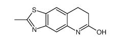 Thiazolo[5,4-g]quinolin-6(5H)-one, 7,8-dihydro-2-methyl- (9CI) structure