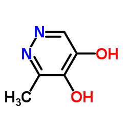 4,5-Pyridazine diol,3-methyl-(9CI)结构式