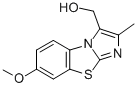 7-methoxy-2-methylimidazo[2,1-b]benzothiazole-3-methanol结构式
