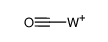 W-monocarbonyl(1+) Structure