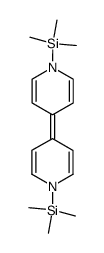 1,1'-bis(trimethylsilyl)-1,1',4,4'-tetrahydro-4,4'-bipyridylidene结构式