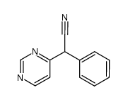 α-(4-pyrimidyl)phenylacetonitrile Structure