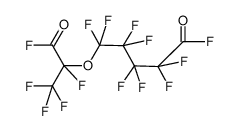 Perfluoro-2-methyl-3-oxaoctandioylfluorid Structure