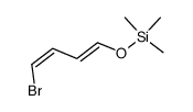 1-bromo-4-trimethylsiloxy butadiene结构式