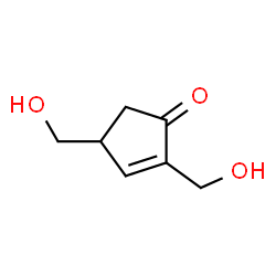 2-Cyclopenten-1-one, 2,4-bis(hydroxymethyl)- (9CI) structure