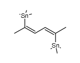 (2Z,4Z)-2,5-bis(trimethylstannyl)-2,4-hexadiene Structure