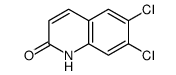 6,7-二氯-2(1h)-喹啉酮结构式