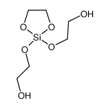 2-[[2-(2-hydroxyethoxy)-1,3,2-dioxasilolan-2-yl]oxy]ethanol结构式