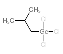 trichloro-(2-methylpropyl)germane Structure