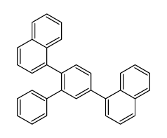1-(4-naphthalen-1-yl-2-phenylphenyl)naphthalene结构式